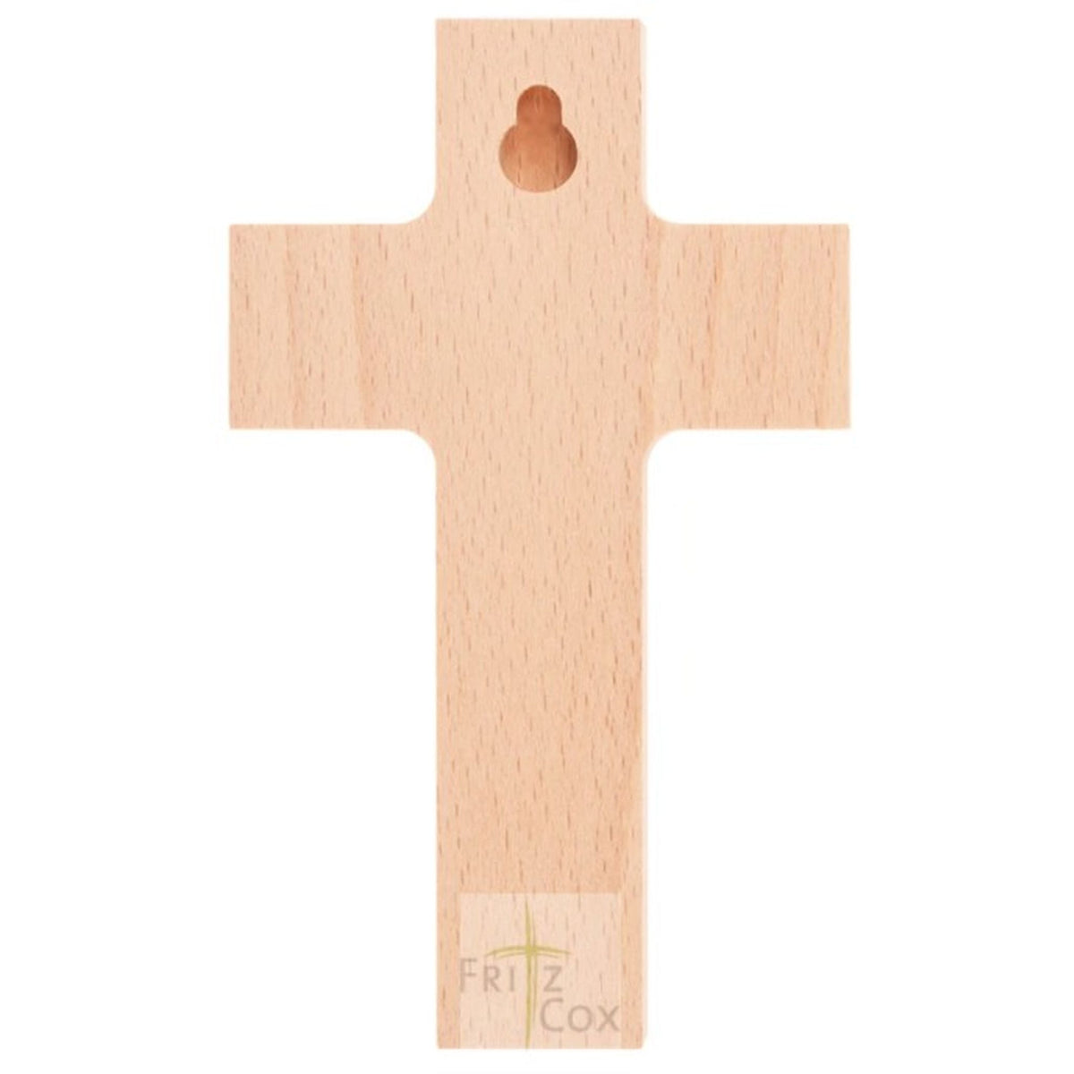 Kinderkreuz "Wo ich gehe, wo ich stehe" Mädchen Weiß 20 cm