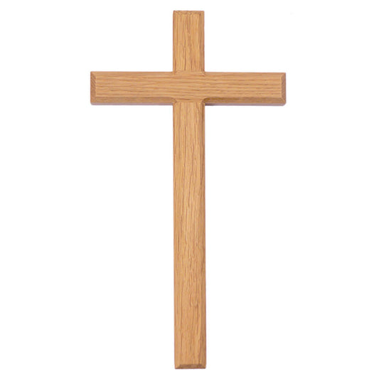 Holzkreuz aus Eiche natur 18 cm