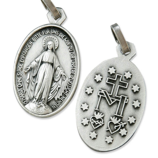 Kettenanhänger "Maria Empfängnis" Oxydiert 1,9 cm