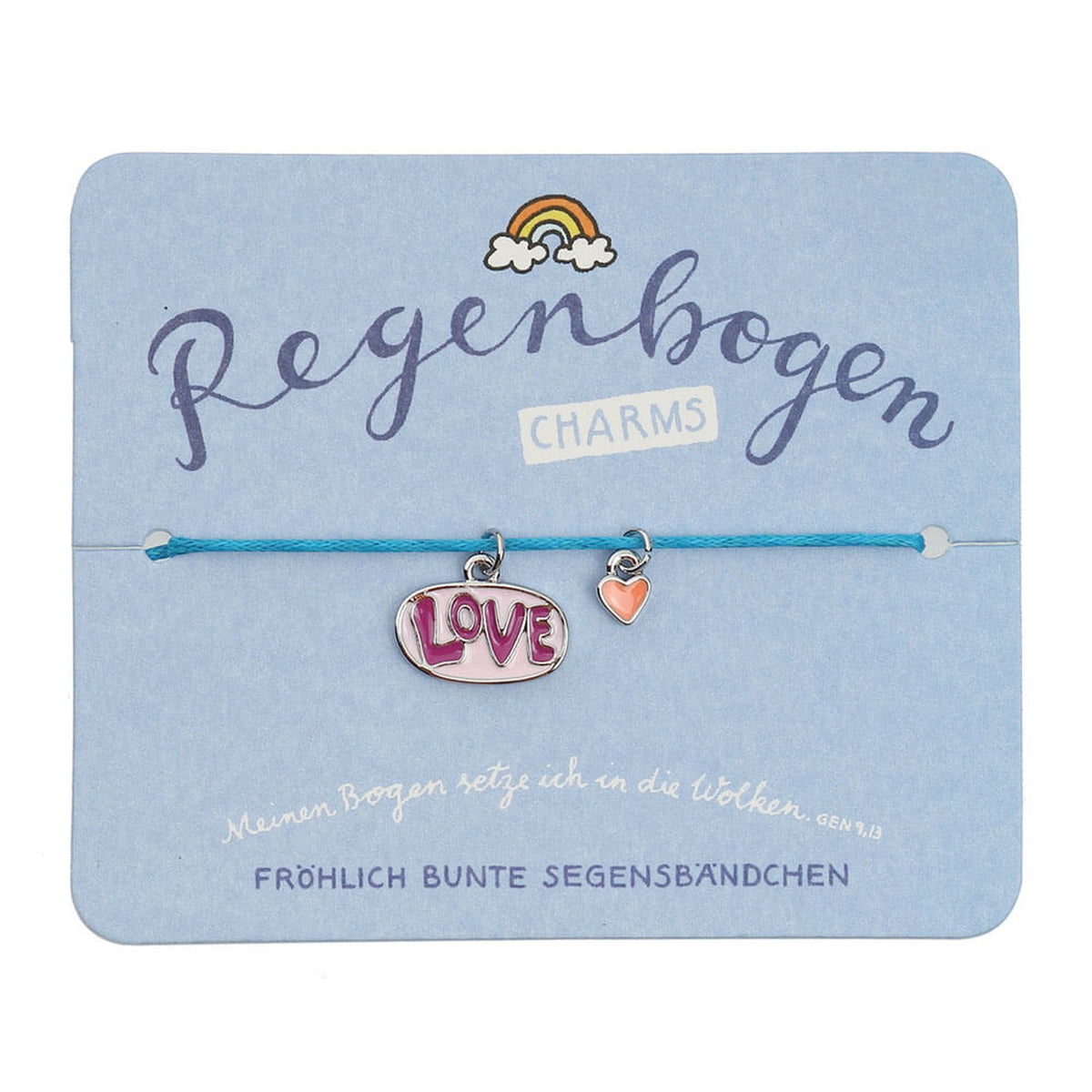 Segensarmbändchen - Love & Herz