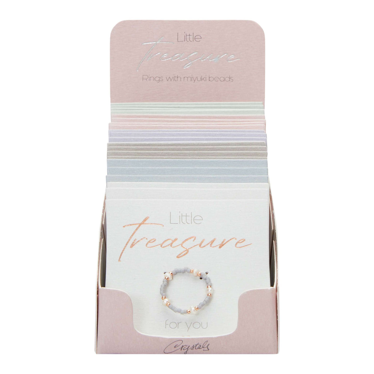 Ring "Little Treasure" grau