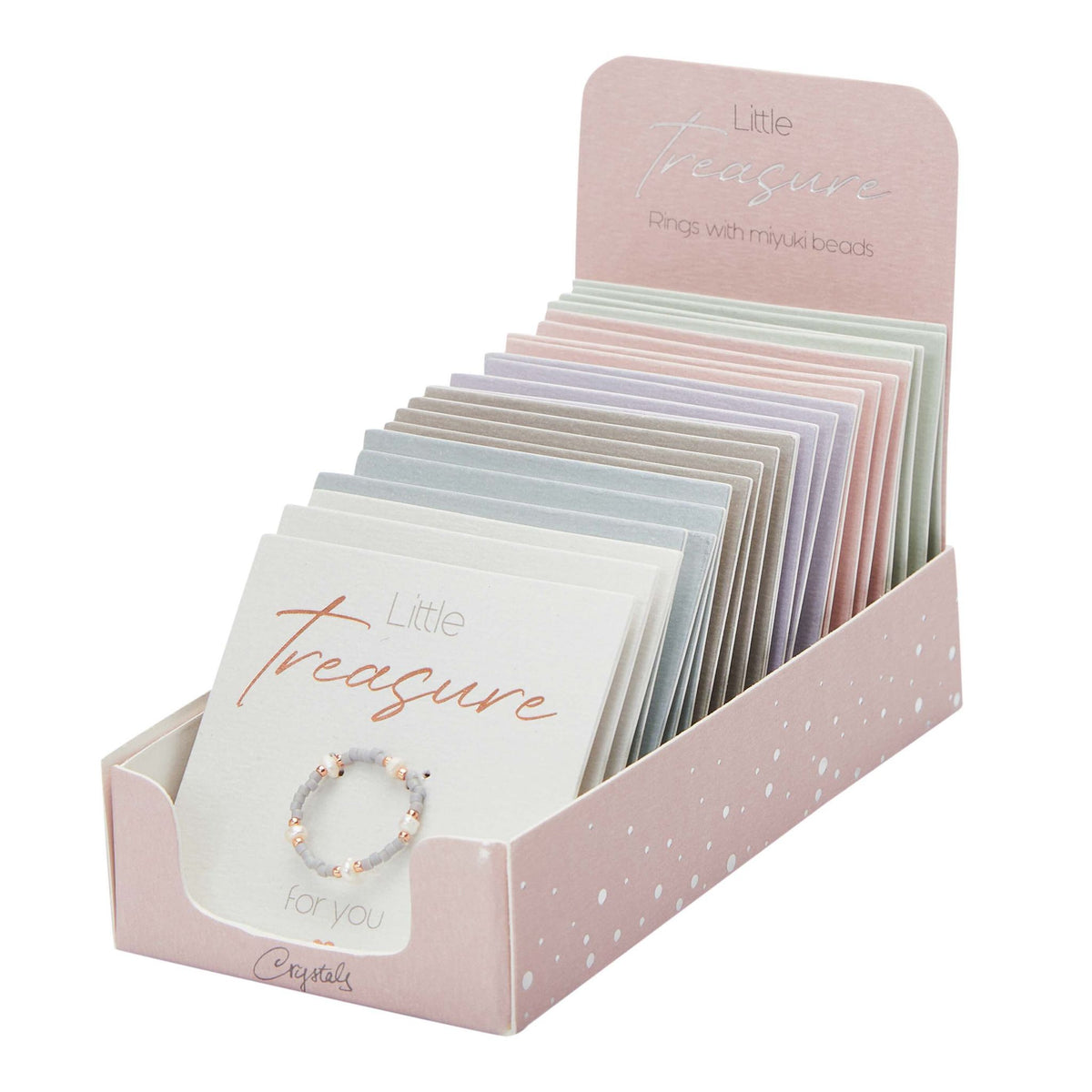 Ring "Little Treasure" grau
