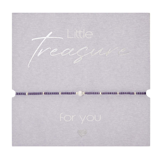Armband "Little Treasure" lila