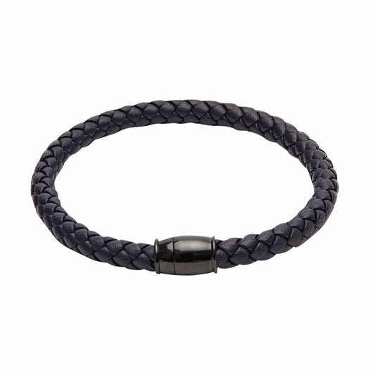 Herrenarmband "Viro" Leder blau