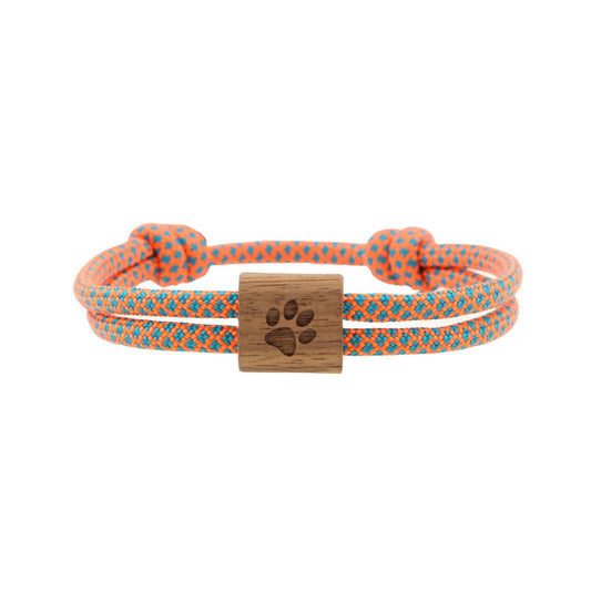 Paracord-Armband Pfote