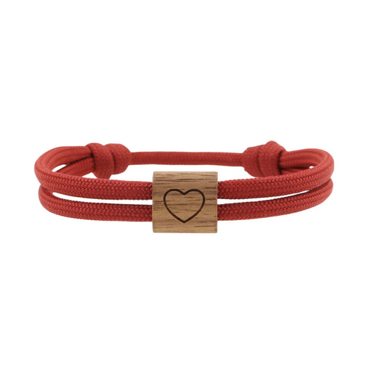 Paracord-Armband Herz