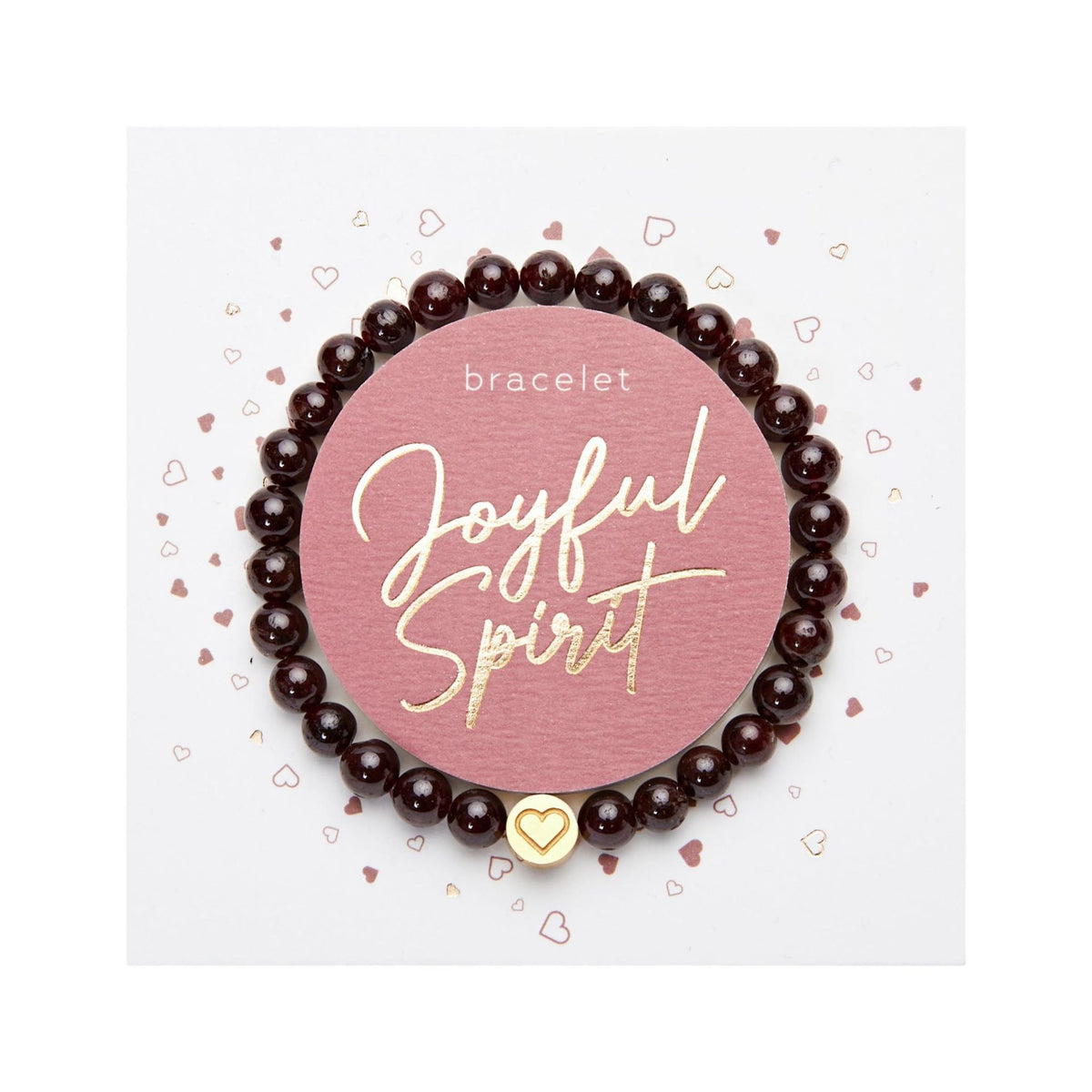 Armband "Joyful Spirit" Granat