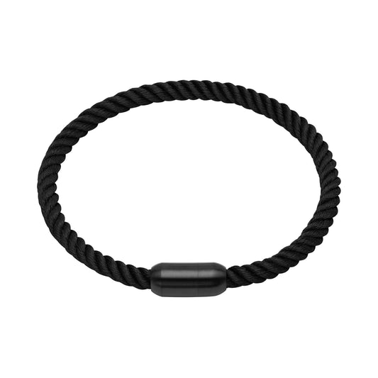 Herrenarmband "Viro" Textil schwarz
