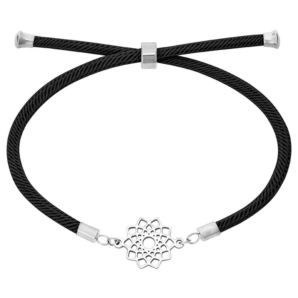 Armband "feel good" Edelstahl Blüte