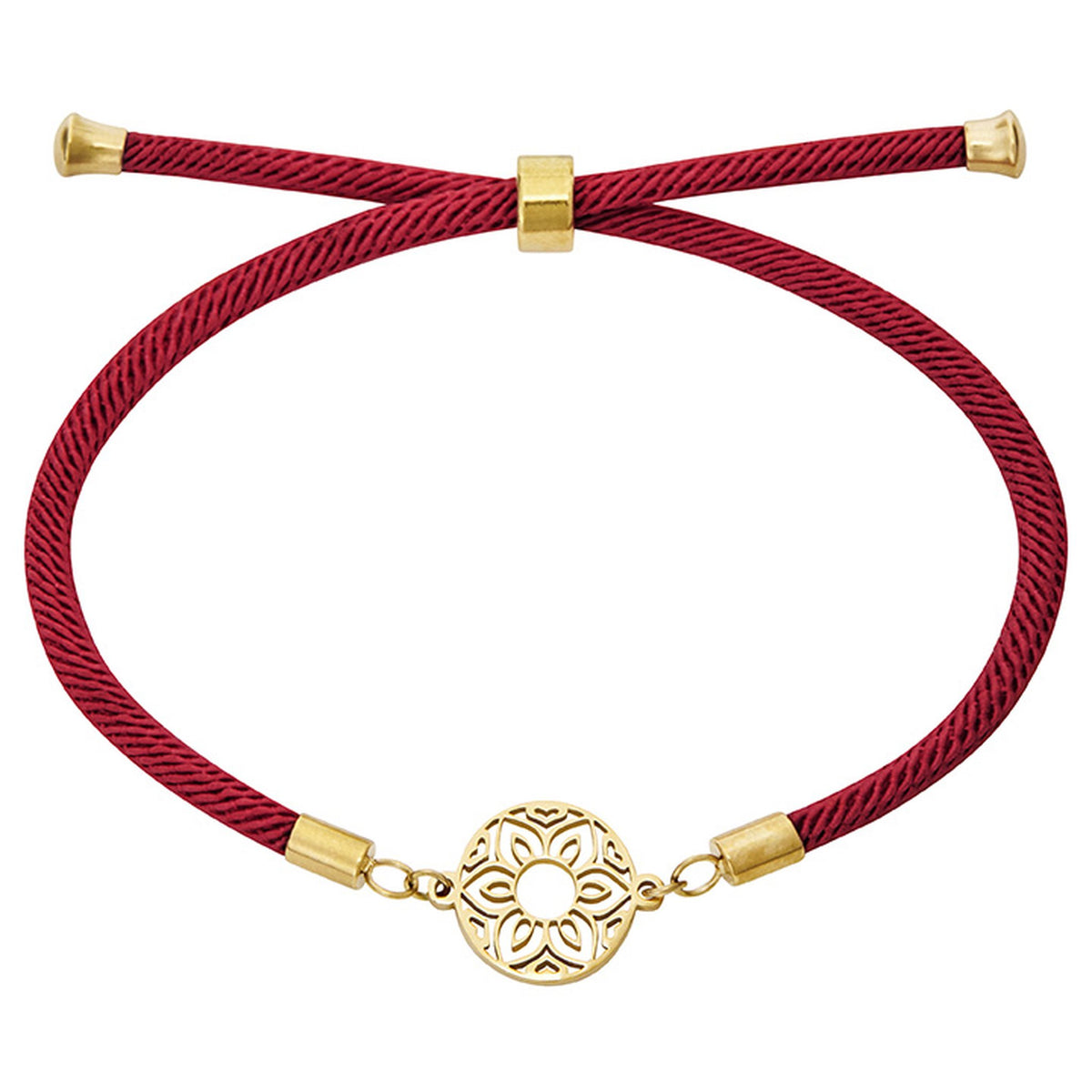Armband "feel good" vergoldet Mandala der Liebe