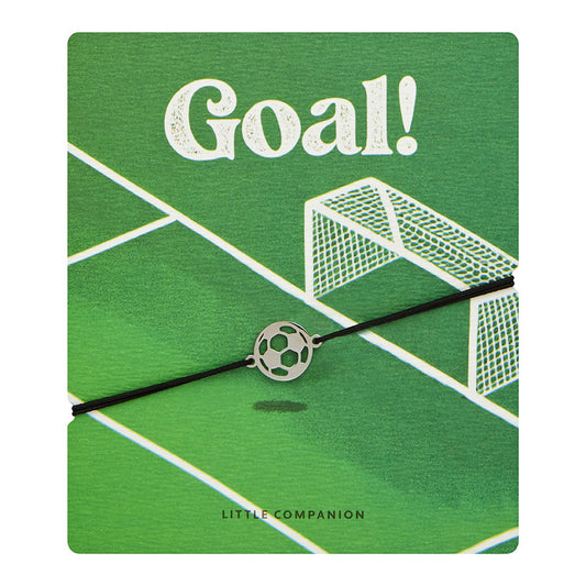 Armband "little companion“ Edelstahl Fußball