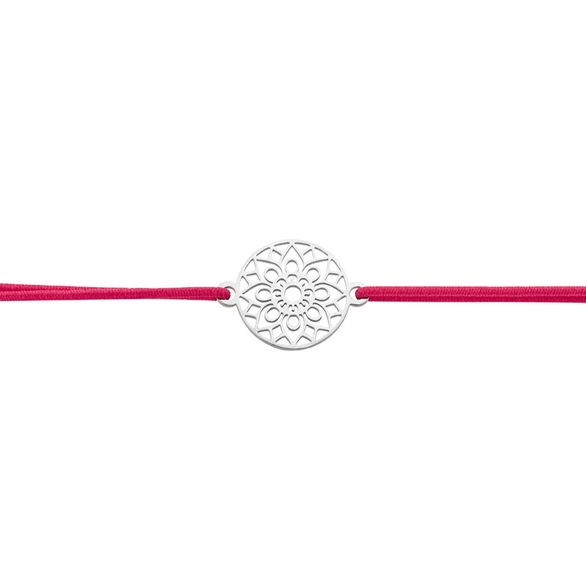 Armband "little companion“ Edelstahl Mandala des Glücks