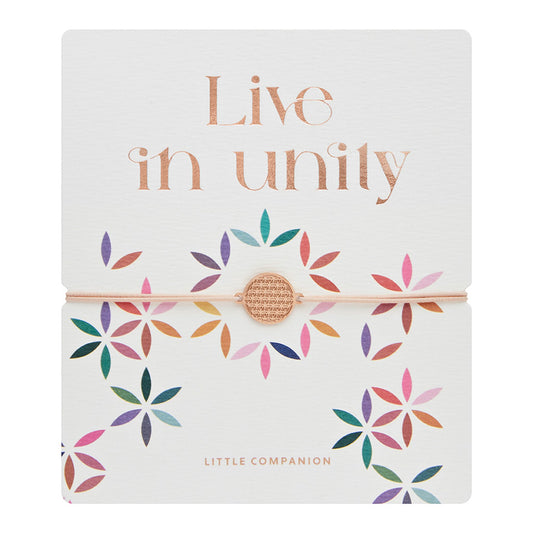 Armband "little companion“ rosévergoldet Blume des Lebens
