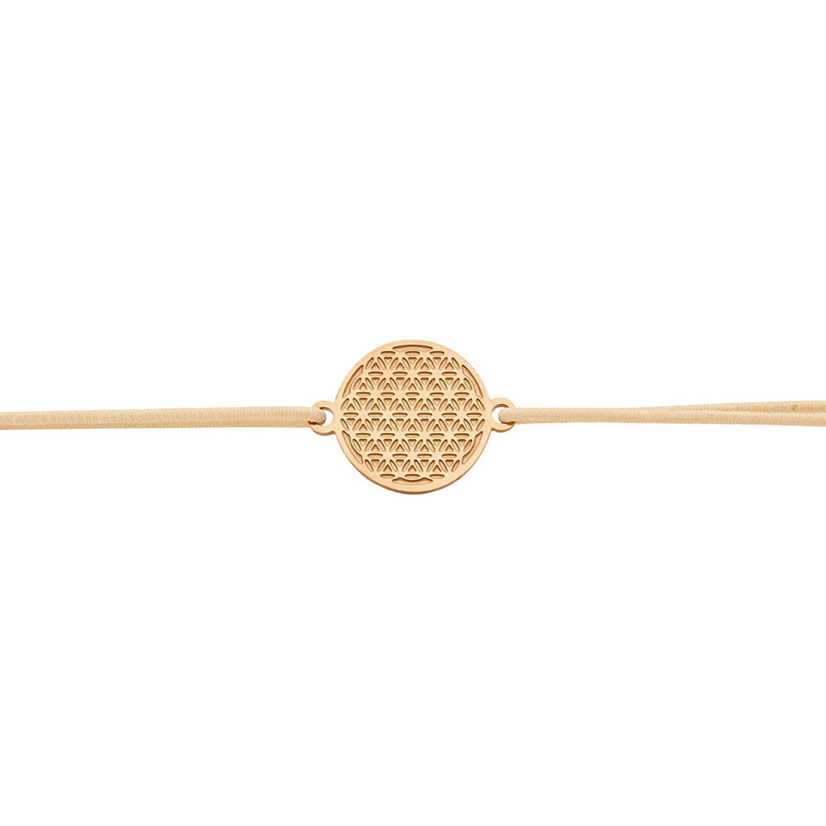 Armband "little companion“ rosévergoldet Blume des Lebens
