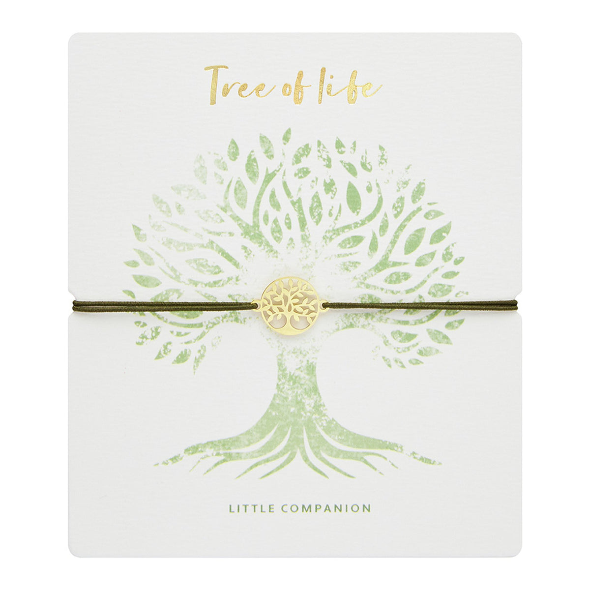 Armband "little companion“ vergoldet Baum des Lebens