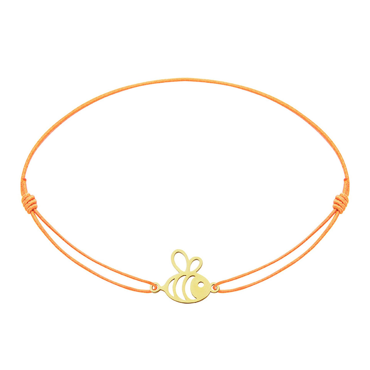 Armband "little companion“ vergoldet Biene