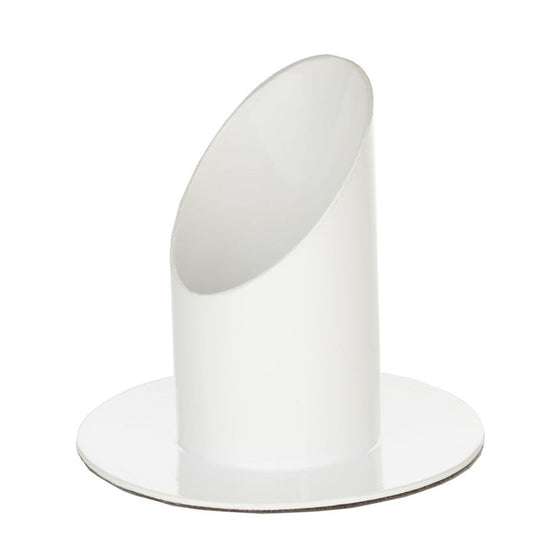 Kerzenständer für Kerzendurchmesser 4 cm Weiß