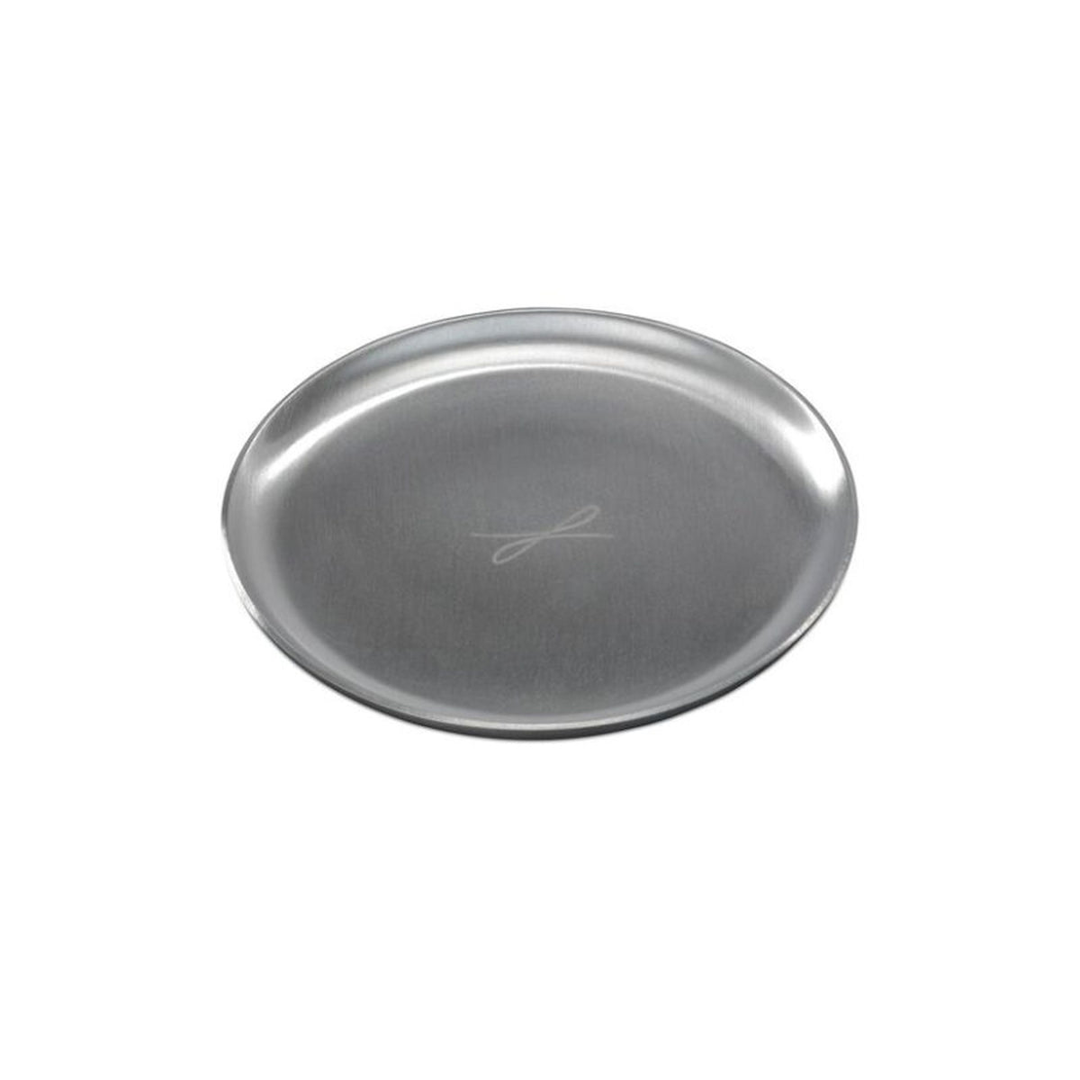 Kerzenteller Rund Silber  Durchmesser 10 cm