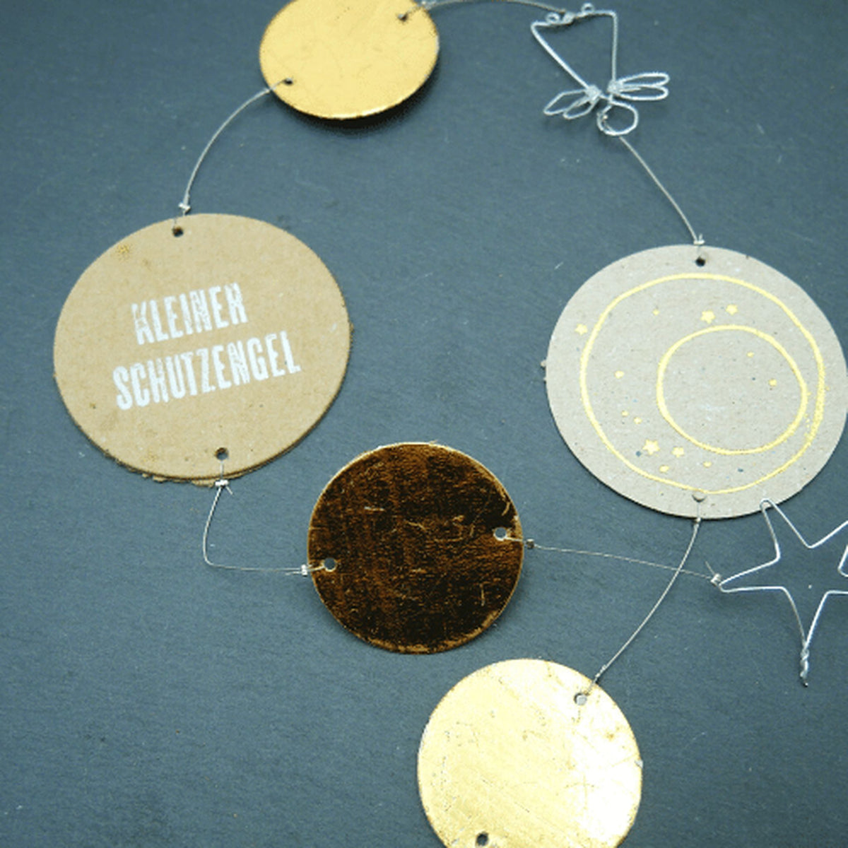 Good old friends Gold & Silberkette "Kleiner Schutzengel"