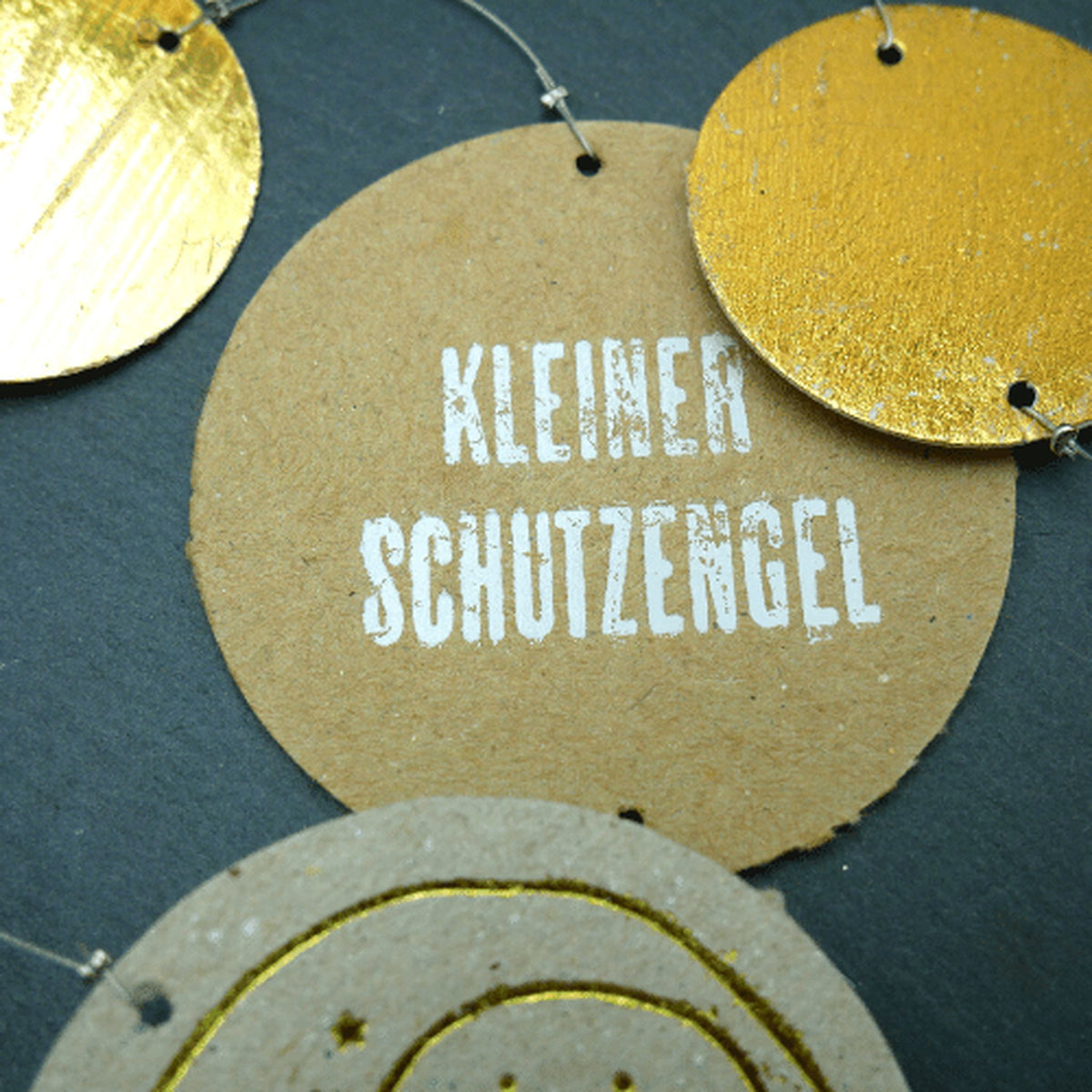 Good old friends Gold & Silberkette "Kleiner Schutzengel"