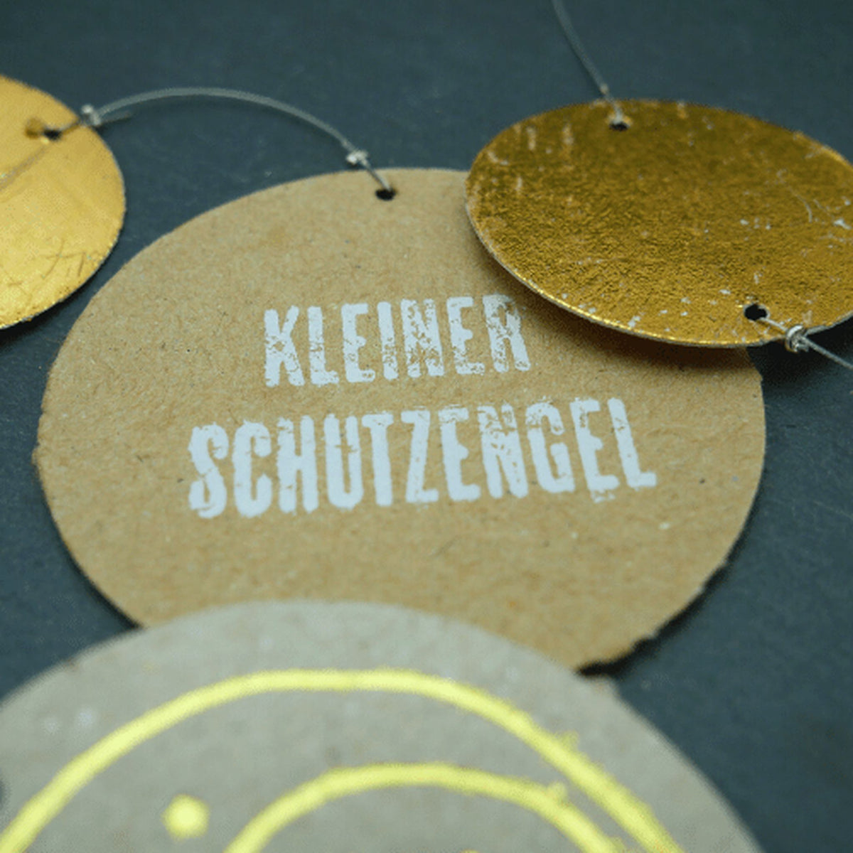 Good old friends Gold & Silberkette "Kleiner Schutzengel"