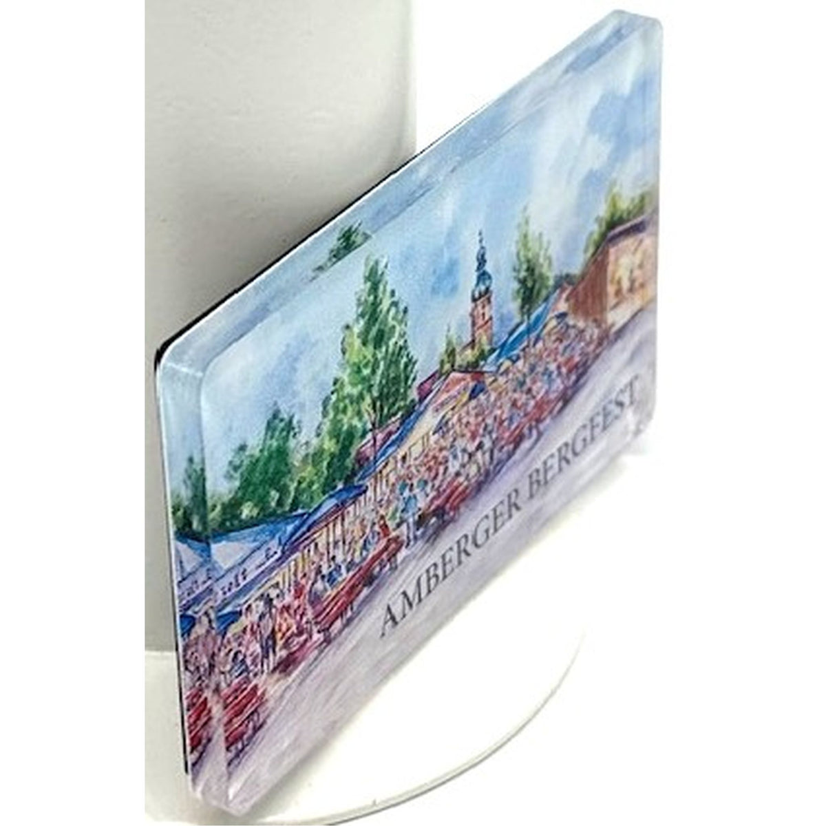 Magnet Amberger Bergfest Acrylglas 8 x 5 cm