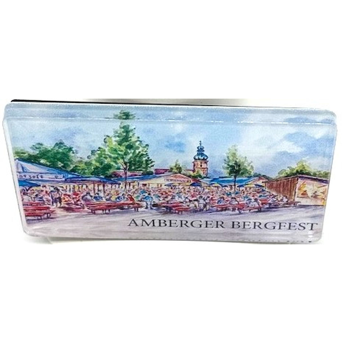Magnet Amberger Bergfest Acrylglas 8 x 5 cm