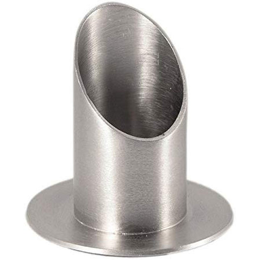 Kerzenständer für Kerzendurchmesser 4 cm Messing gebürstet, vernickelt